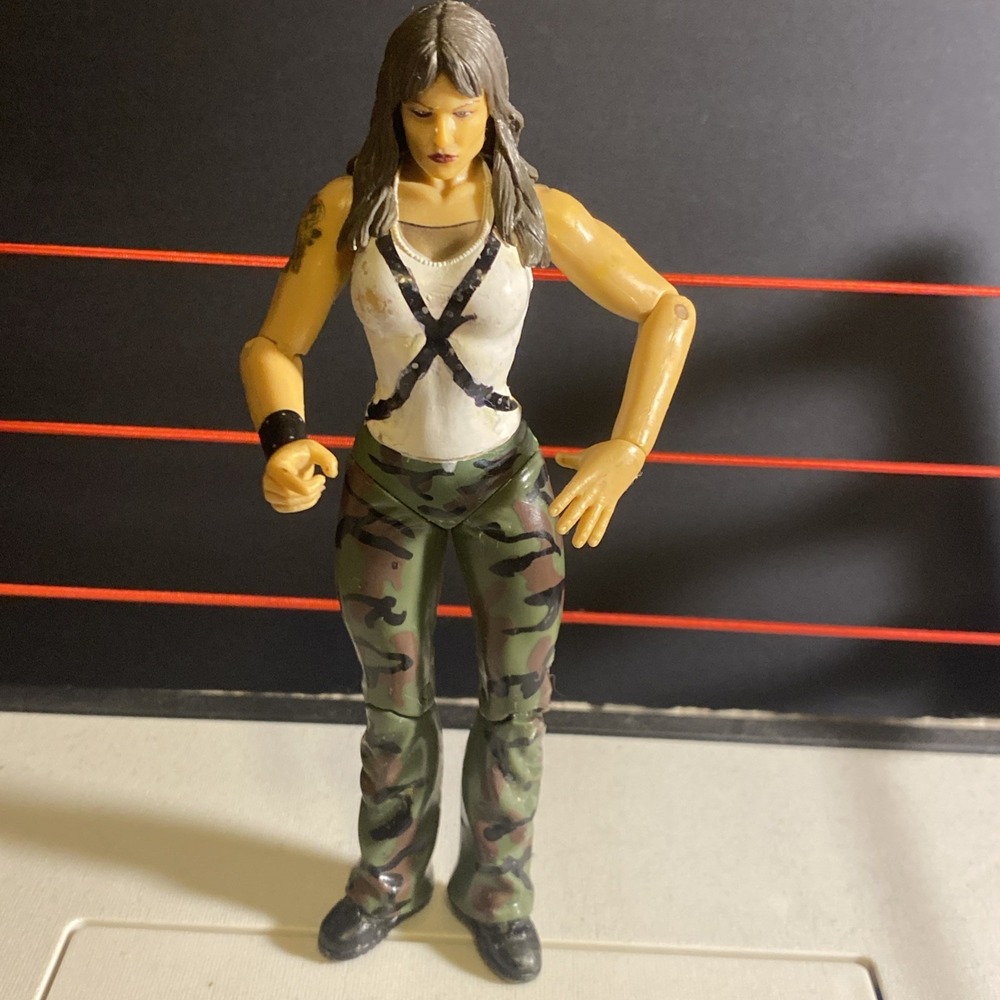 2001 WWF WWE Jakks Lita Amy Dumas Diva Wrestling Figure Wrestlemania
